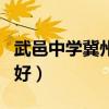 武邑中学冀州中学对比（武邑和冀州那个高中好）
