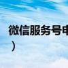 微信服务号申请者注意事项（微信服务号申请）
