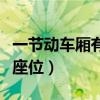 一节动车厢有多少排座位（动车一节车厢多少座位）