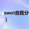 swot自我分析范文大一（swot自我分析范文）