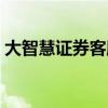 大智慧证券客服电话多少（辽宁证券大智慧）