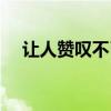 让人赞叹不已的意思（赞叹不已的意思）