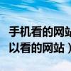 手机看的网站不小心清除了怎么找回（手机可以看的网站）