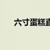 六寸蛋糕直径几厘米（六寸蛋糕直径）