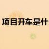 项目开车是什么意思啊(开车是什么意思啊) 项目开车是什么意思啊(开车是什么意思啊)