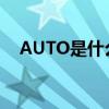 AUTO是什么牌子的汽车（auto是什么）