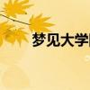 梦见大学同学结婚（梦见大学同学）