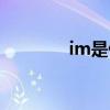 im是什么意思（im是什么）