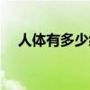 人体有多少细胞总量（人体有多少细胞）