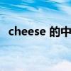 cheese 的中文（cheese中文谐音怎么读）