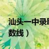 汕头一中录取分数线2022（汕头一中录取分数线）