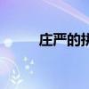 庄严的拼音是什么（庄严的拼音）