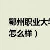 鄂州职业大学怎么样 好不好（鄂州职业大学怎么样）