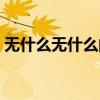无什么无什么的词语（自什么自什么的词语）