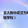 北大附中武汉为明实验学校光谷校区（北大附中武汉为明实验学校）