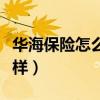 华海保险怎么样可靠吗安全吗（华海保险怎么样）