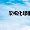 梁祝化蝶歌词完整版（梁祝化蝶歌词）