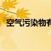 空气污染物有哪些初中化学（空气污染物）