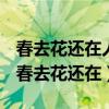 春去花还在人来鸟不惊里面的反义词是什么（春去花还在）