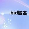 .bid域名（bcbc11域名换成什么了）