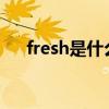 fresh是什么意思（forest是什么意思）