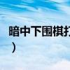 暗中下围棋打一成语的正确答案(暗中下围棋) 暗中下围棋打一成语的正确答案(暗中下围棋)