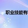 职业技能有哪些内容（职业技能有哪些）