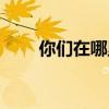 你们在哪里的英文（在哪里的英文）