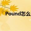 Pound怎么读英语发音（pound怎么读）