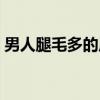 男人腿毛多的原因（男人腿毛多是什么原因）
