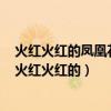 火红火红的凤凰花开了傣族人民一年一度的泼水节又到了（火红火红的）