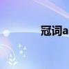 冠词a an the的用法（冠词）