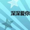 深深爱你的我（深深爱你的郭富城）