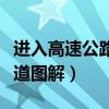 进入高速公路匝道图解视频（进入高速公路匝道图解）