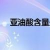 亚油酸含量最高的三种食用油（亚油酸）
