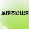 足球体彩让球什么意思（足彩让球什么意思）