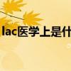 lac医学上是什么意思（la医学上是什么意思）