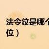 法令纹是哪个部位的反射区（法令纹是哪个部位）