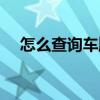 怎么查询车牌号的车主号码（车主号码）