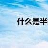 什么是半挂车图片（什么是半挂车）