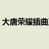 大唐荣耀插曲至此一生歌曲（大唐荣耀插曲）