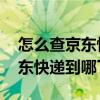 怎么查京东快递到哪了 单号查询（怎么查京东快递到哪了）