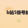 b站5级号能干什么（b站5级号多少钱）