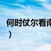 何时仗尔看南雪啥意思（何时仗尔看南雪全诗）