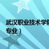 武汉职业技术学院有哪些专业啊（武汉职业技术学院有哪些专业）