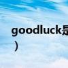 goodluck是意思（goodluck什么中文意思）