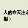 人的命天注定有道理吗（人的命天注定一看长相）