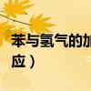 苯与氢气的加成反应图解（苯与氢气的加成反应）