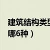 建筑结构类型有哪6种分类（建筑结构类型有哪6种）