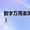 数字万用表测电流的步骤（数字万用表测电流）